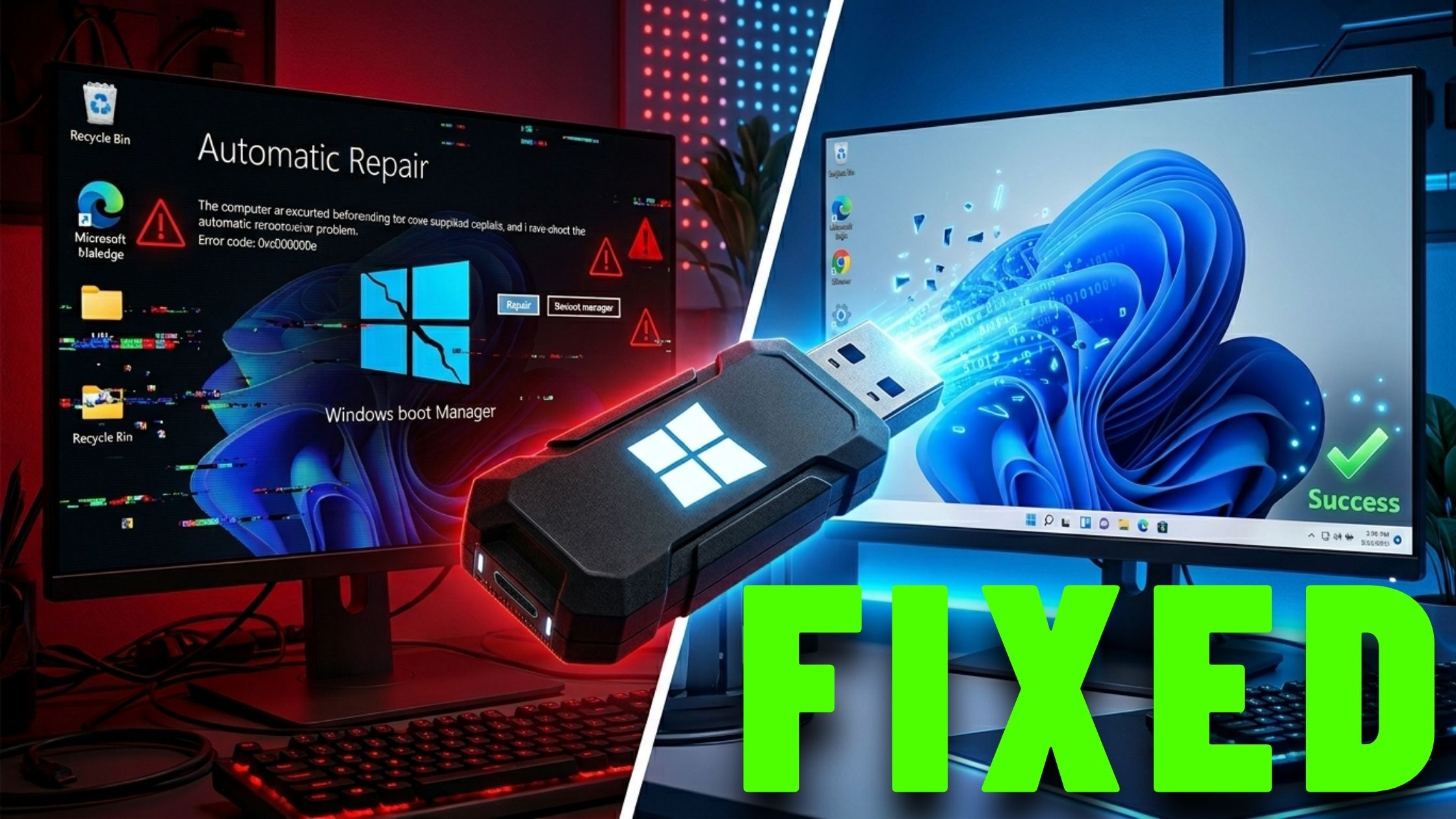 Read more about the article How to Create a Windows 11 Recovery Drive (And Use It When Windows Won’t Boot)