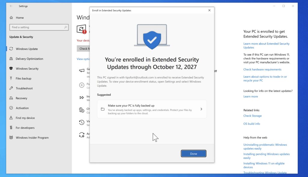 Microsoft Just Extended Windows 10 Security Updates to 2027 — Here's What Changed