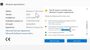 Read more about the article How to Download and Install Windows 11 26H2 Preview on an Unsupported PC