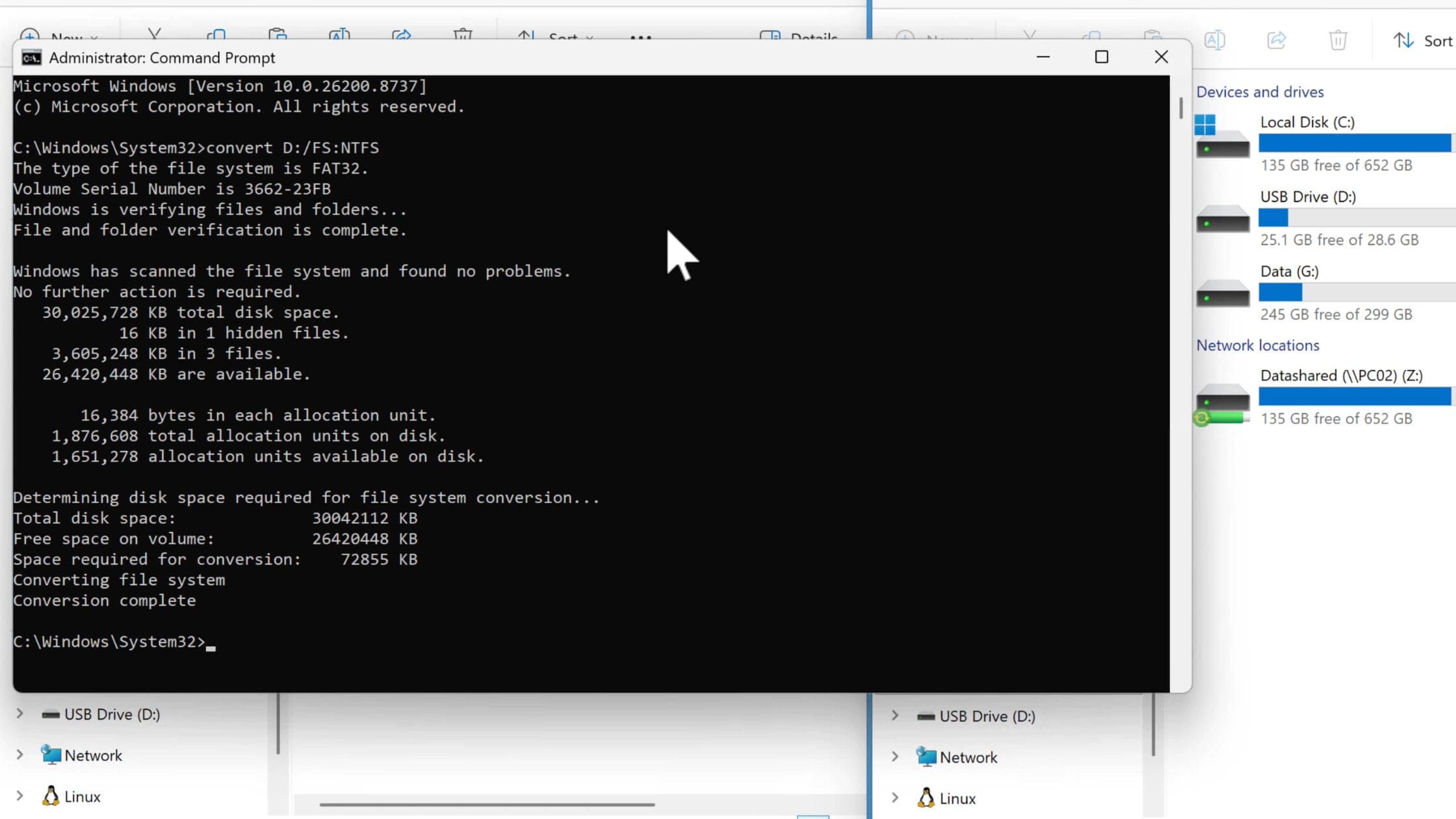Read more about the article File Too Large for Destination File System Error: Fix FAT32 to NTFS Without Losing Data